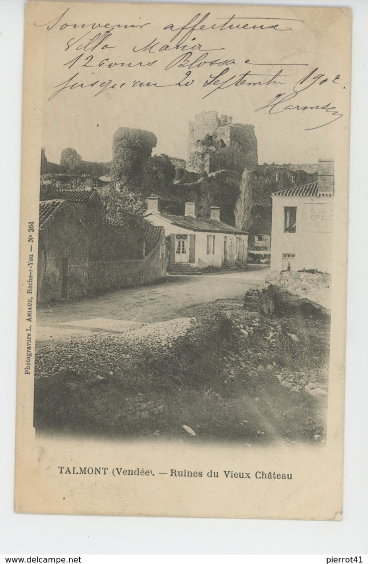 TALMONT SAINT HILAIRE - Ruines du Vieux Château