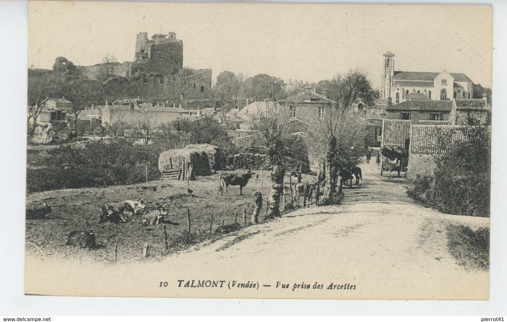 TALMONT SAINT HILAIRE - Vue prise des Arcettes