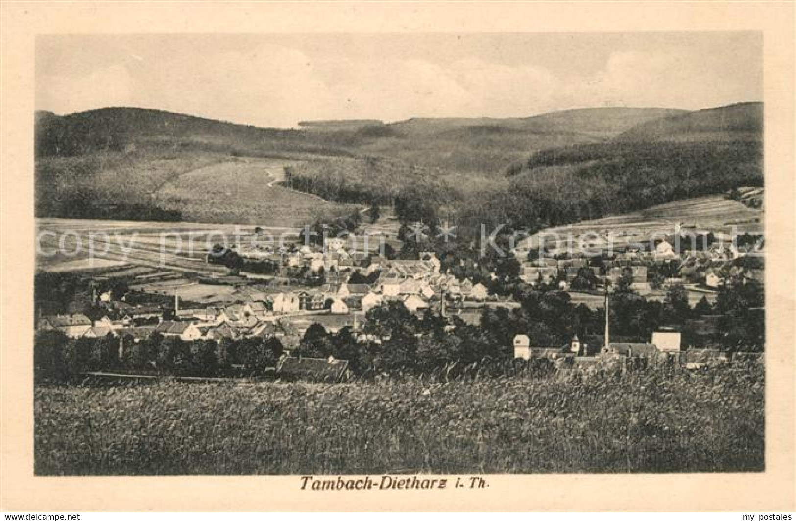 Tambach-Dietharz Landschaftspanorama