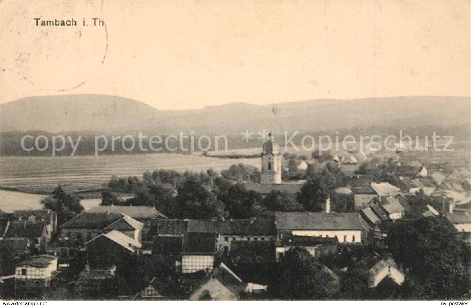 Tambach-Dietharz Stadtpanorama