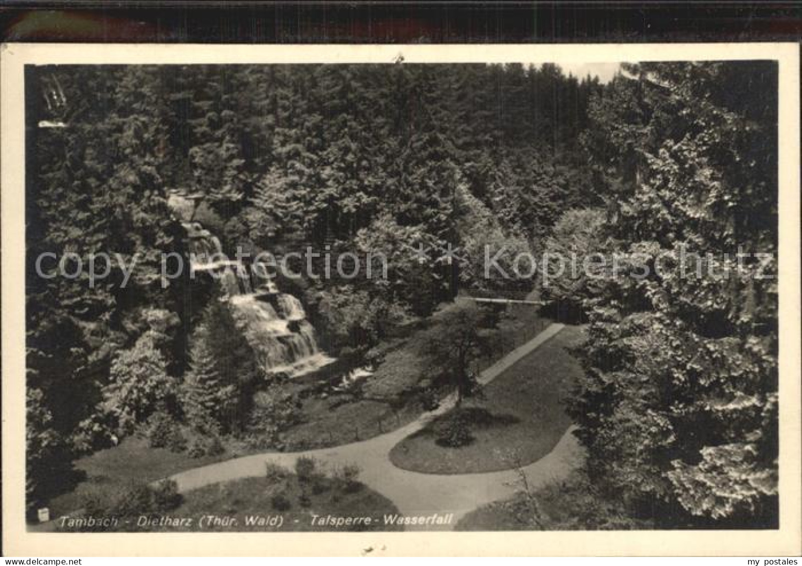 Tambach-Dietharz Talsperre Wasserfall