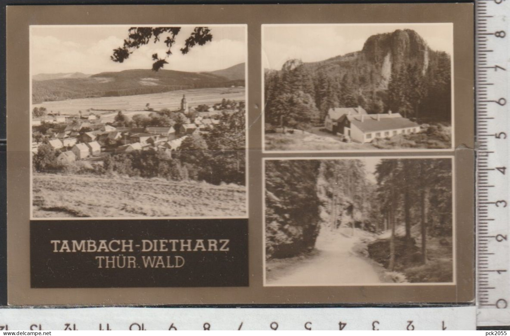 Tambach - Dietharz (Thüringen ) - Mehrbildkarte- gelaufen 1968 ( AK 4907) Günstige Versandkosten