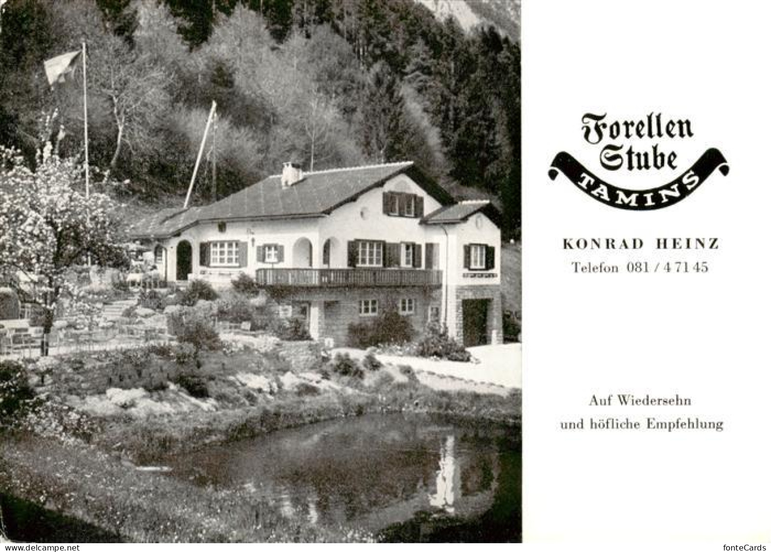 Tamins GR Forellen Stube