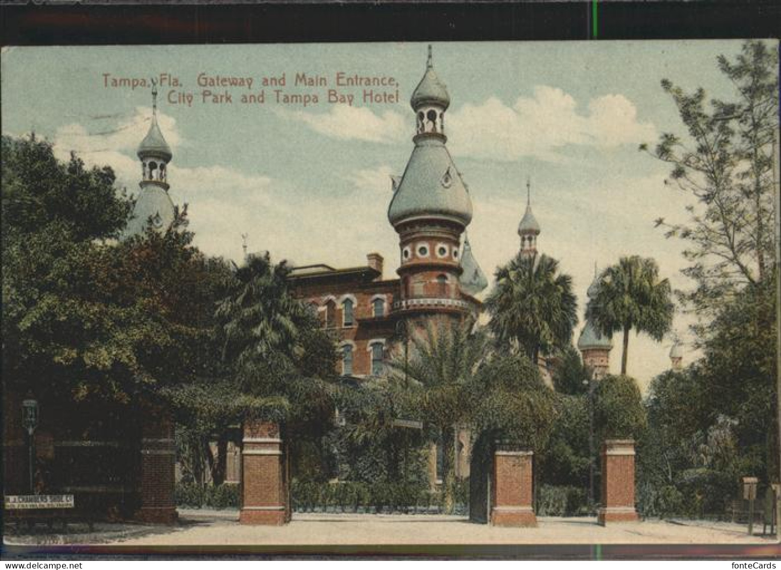 Tampa Florida city Park Tampa Bay Hotel