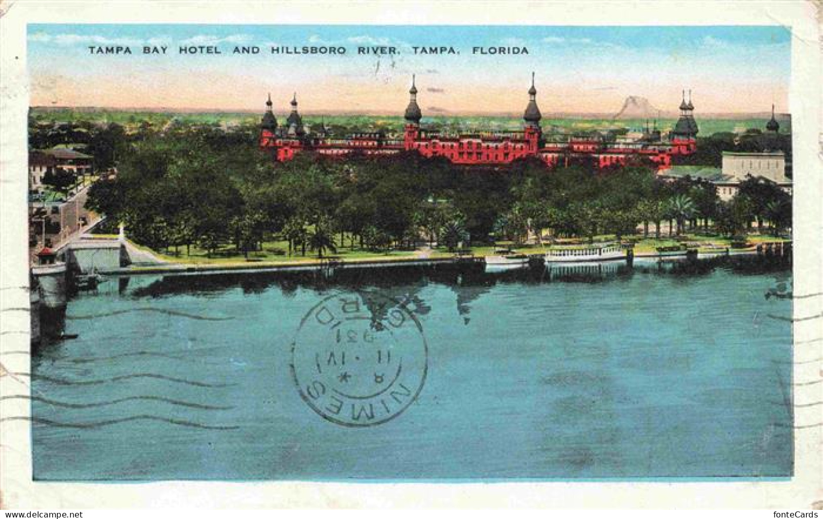 Tampa Florida USA Tampa Bay Hotel and Hillsboro River