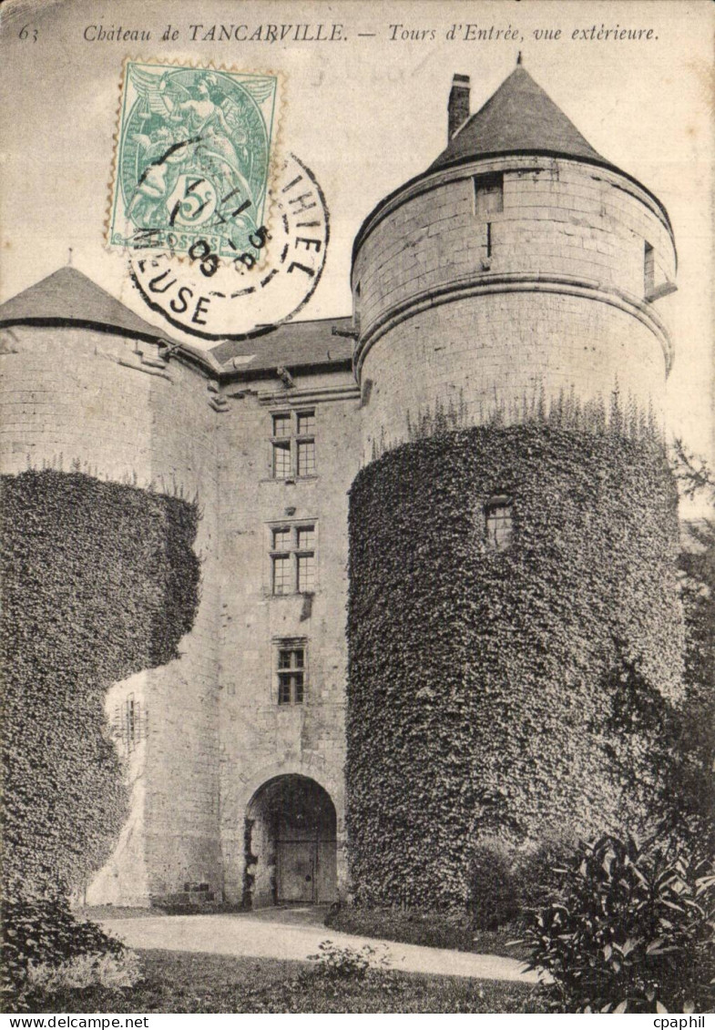 Tancarville - Le Chateau - Tour d Entree - CPA