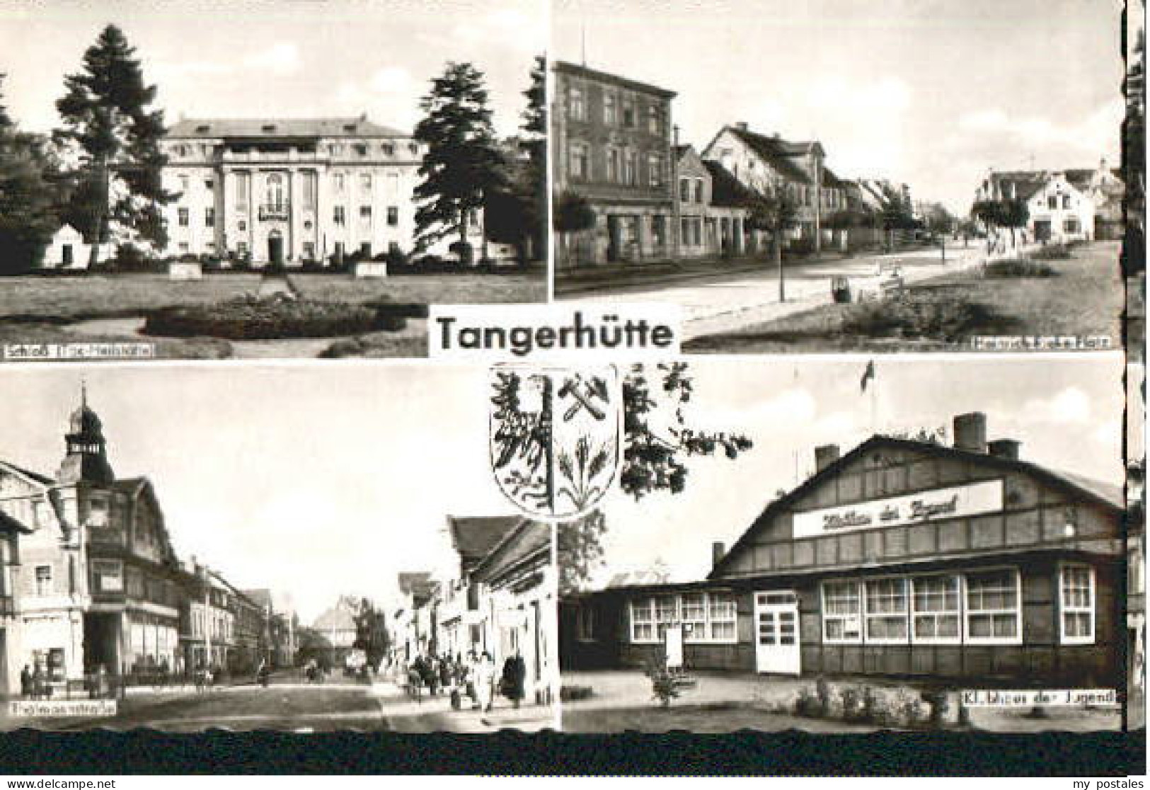 Tangerhuette chloss Platz x 1961
