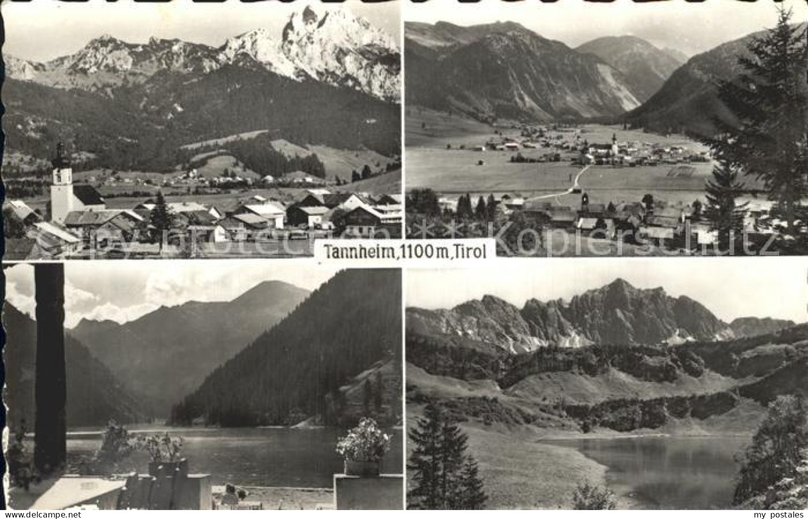 Tannheim Tirol Ortsansichten