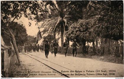 CPA Carte Postale Est Africain allemand Tanzanie Entrée des belges à Tabora 1916  VM94994ok