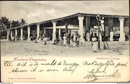 CPA Tanga Tansania Deutsch-Ostafrika, Markthalle