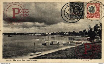 TANZANIA. DAR ES SALAAM - HARBOUR.