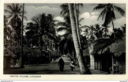 Zanzibar - Native village