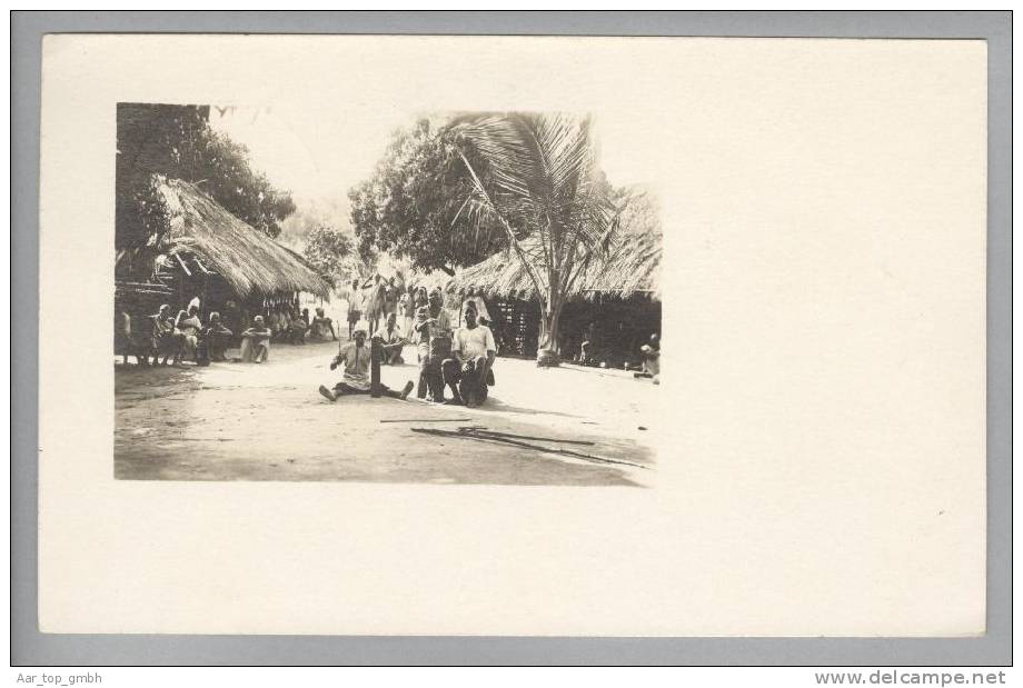 Tanzania Ripatimu Kwira 1928-12-11 Privatfoto Vorbereitung zur Ngoina
