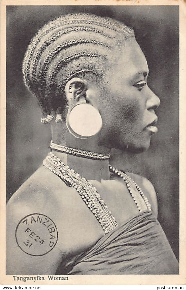 Tanzania - Tanganyika woman - Publ. A. C. Gomes & Son