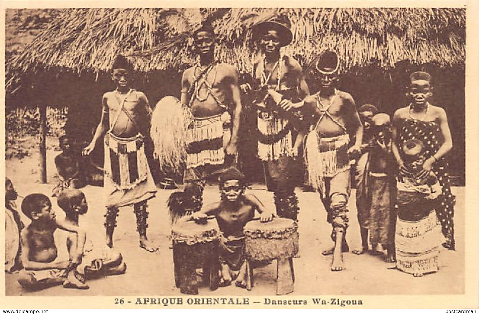 Tanzania - Zigua people - Dancers - Publ. Spiritus 26