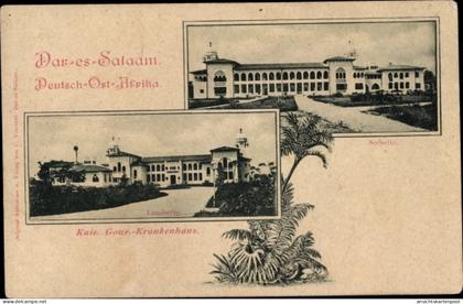 CPA Daressalam Dar es Salaam Tansania, Kaiserliches Gouv. Krankenhaus