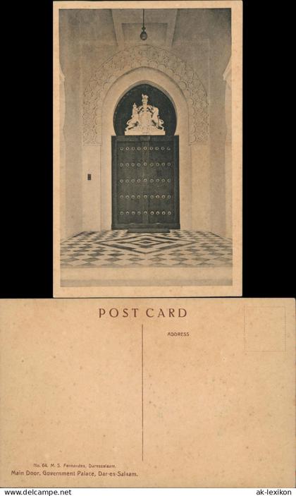 Daressalam Tansania Deutsch-Ostafrika Kolonie   Government Palace, D 1922