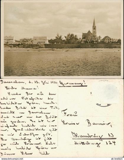 Foto Daressalam Stadt Tansania Tanzania Kolonie 1936 Privatfoto