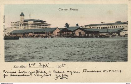 PC AFRICA TANZANIA ZANZIBAR CUSTOM HOUSE (b64115)