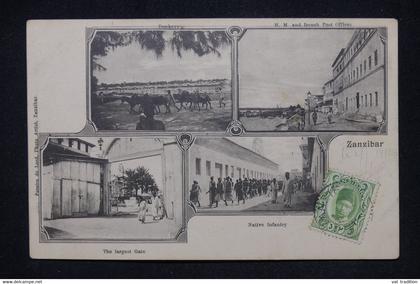 ZANZIBAR  - Carte postale avec vues multiples - L 117264