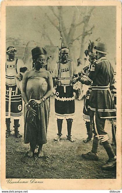 Carte Postale Ancienne - Pays - Tanzanie - Ussukuma Danse - Animée - Folklore - CPA - Voir Scans Recto-Verso - Poscard -