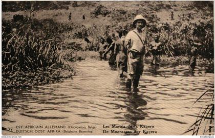 CPA Carte Postale Est Africain allemand Tanzanie Les marais de la Kagera    VM94989ok
