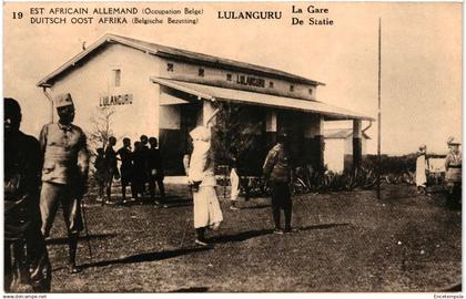 CPA Carte Postale Est Africain allemand Tanzanie Lulanguru La Gare    VM94945ok