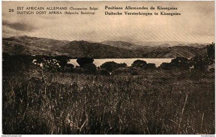 CPA Carte Postale Est Africain allemand Tanzanie Positions Allemandes de Kissegnies    VM94953ok