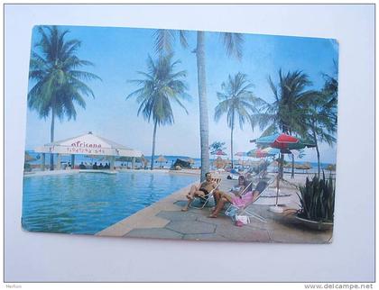 Tanzania - Hotel Africana - Floating bar    F D51026