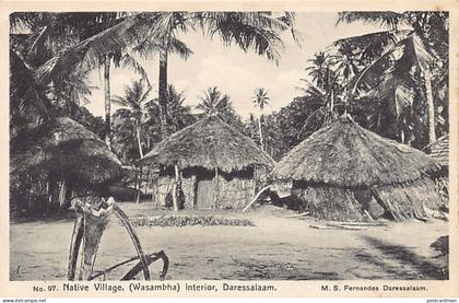 Tanzania - Native village (Wasambha) - Publ. M. S. Fernandes 97