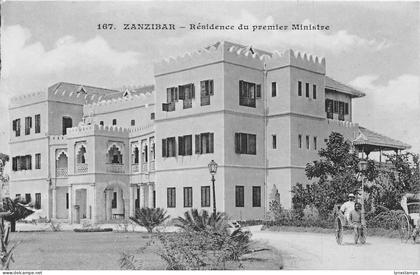 Tanzania Zanzibar Prime Minister Residence vintage postcard