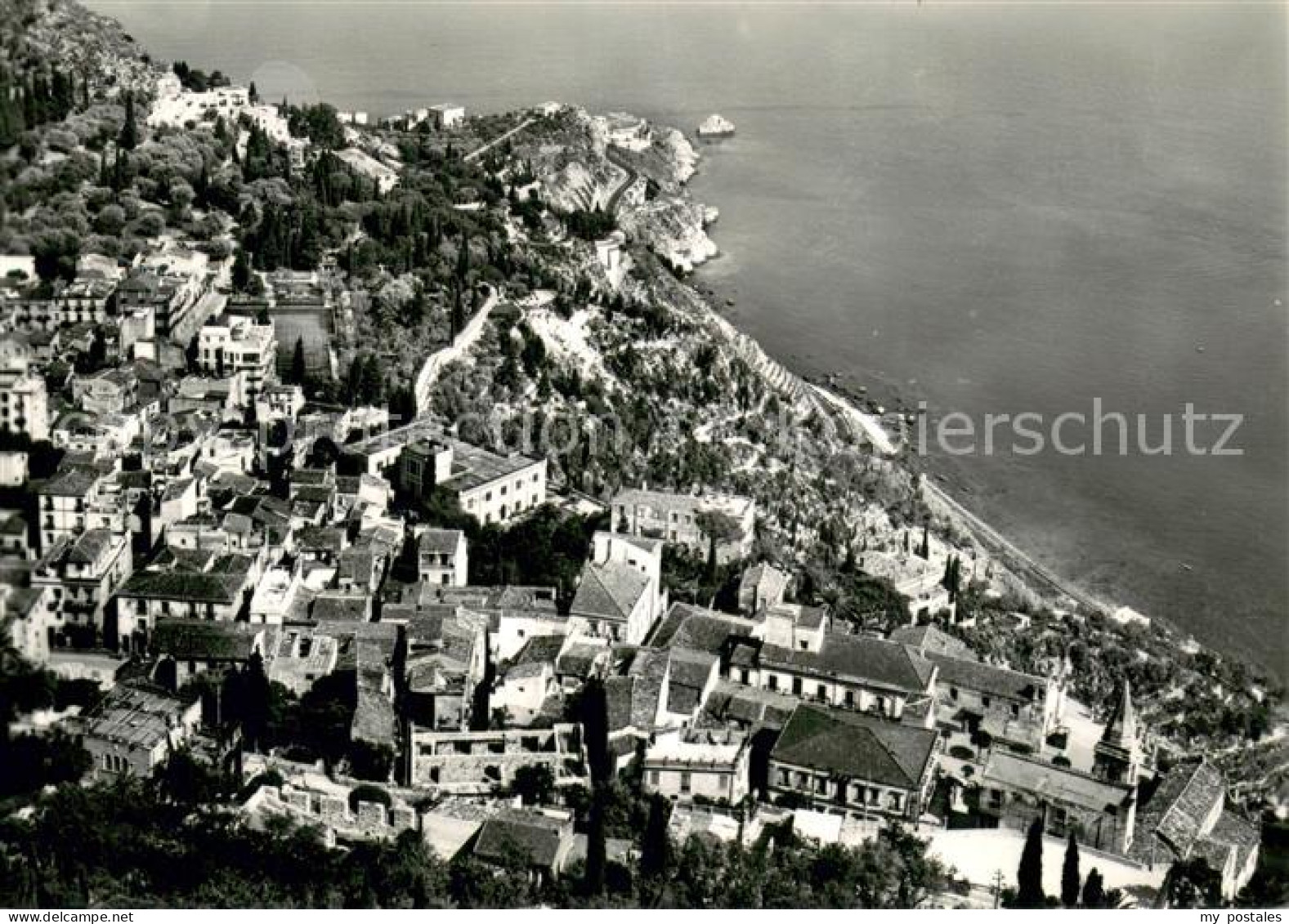 Taormina Sicilia Rundblick
