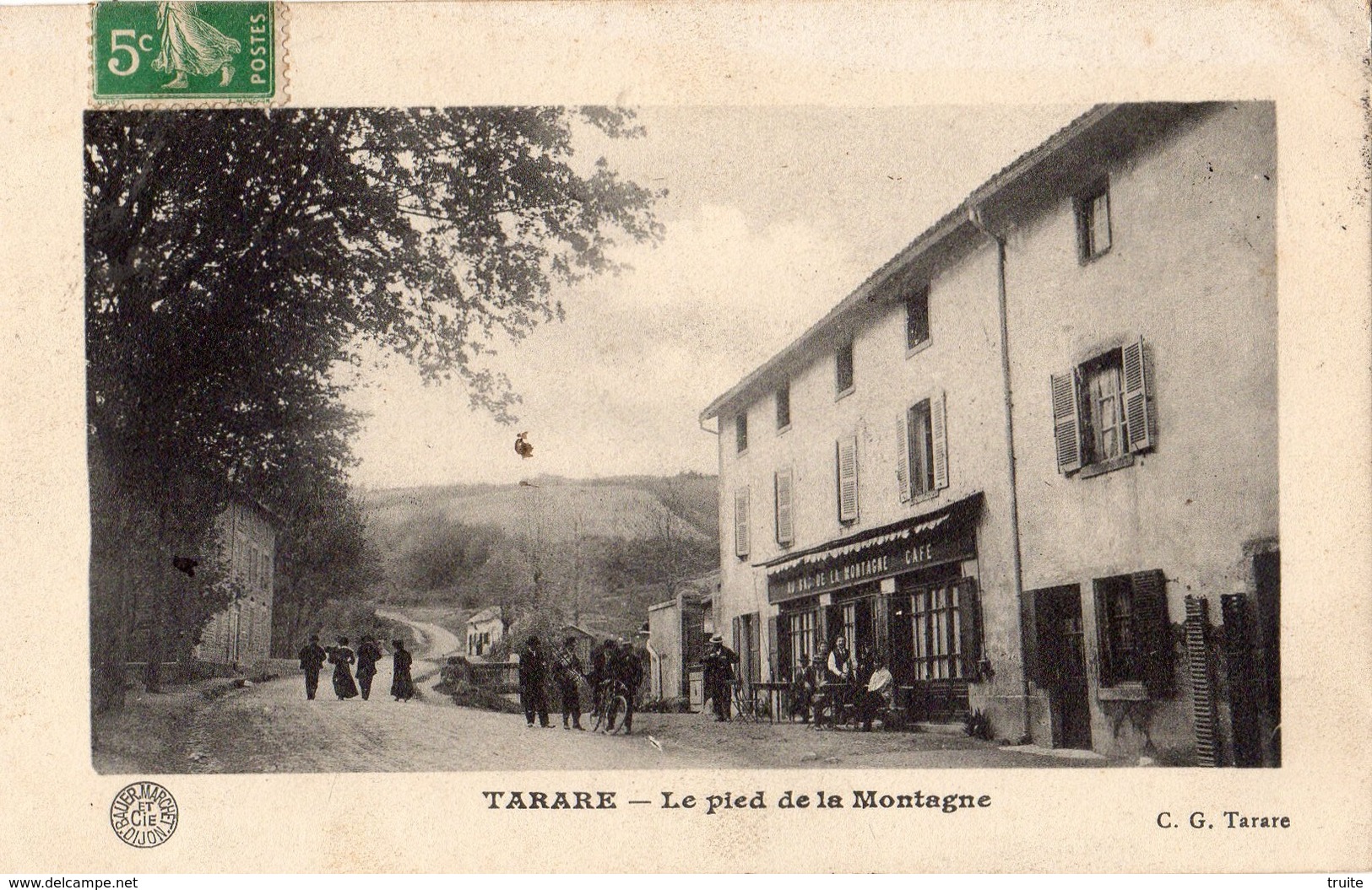 TARARE LE PIED DE LA MONTAGNE "CAFE AU PIED DE LA MONTAGNE"