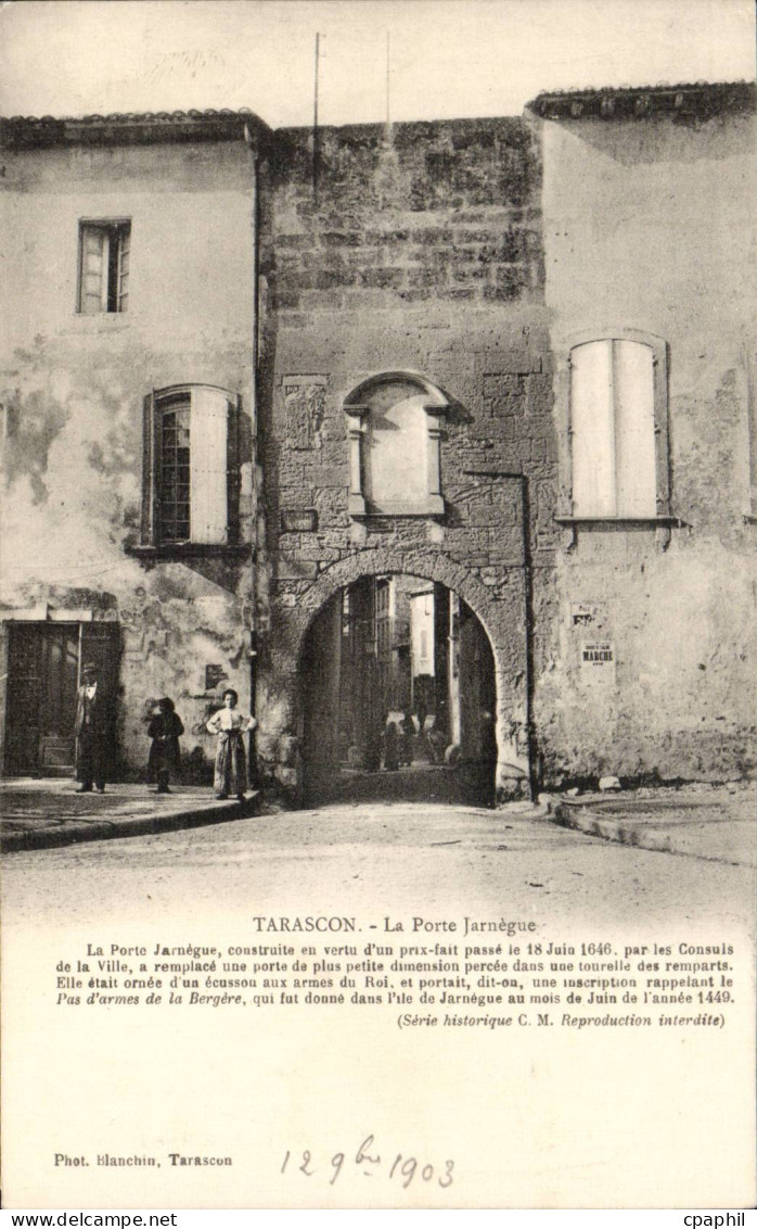 Tarascon - La Porte Jarnegue - CPA