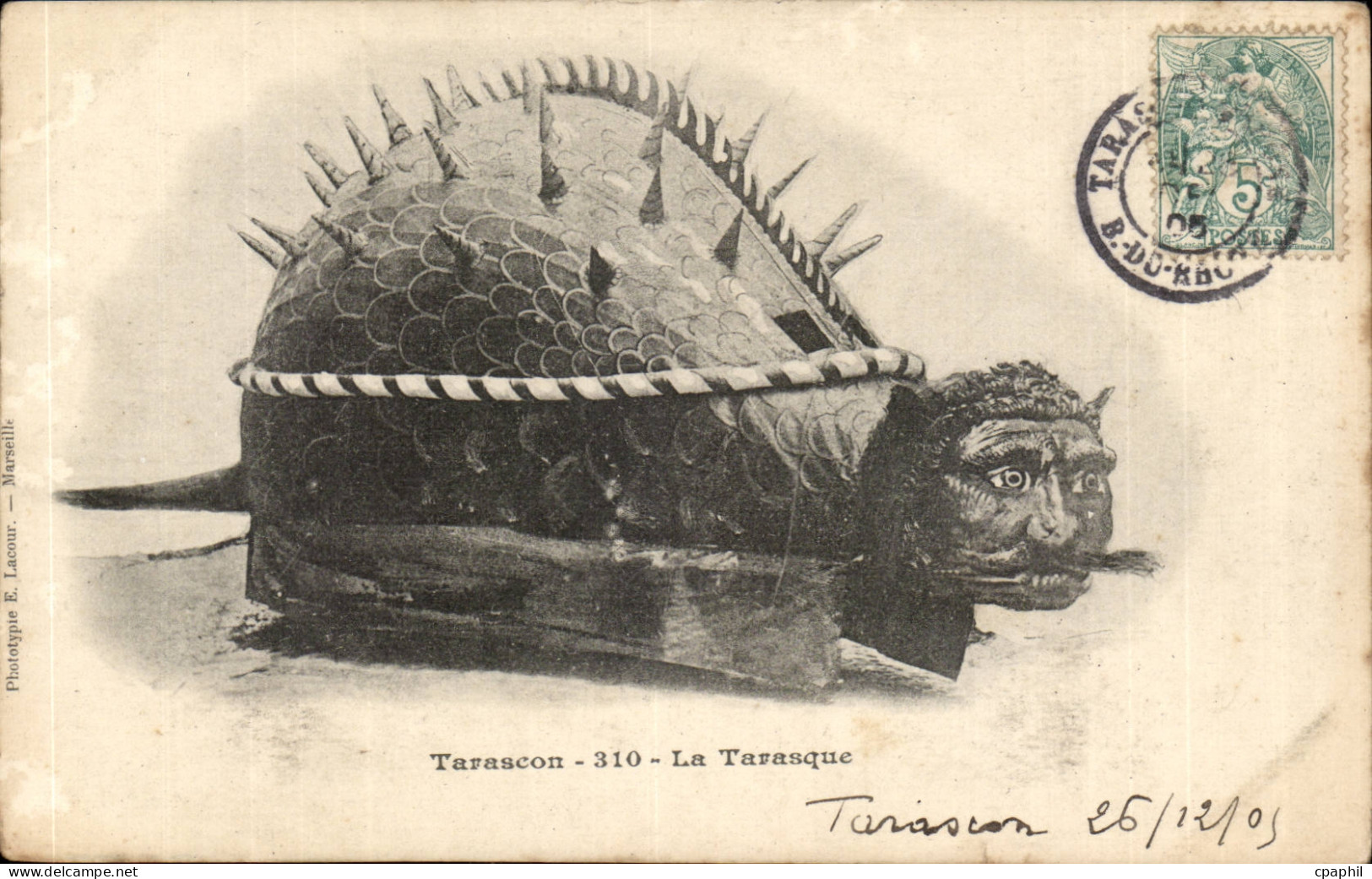 Tarascon - La Tarasque - CPA