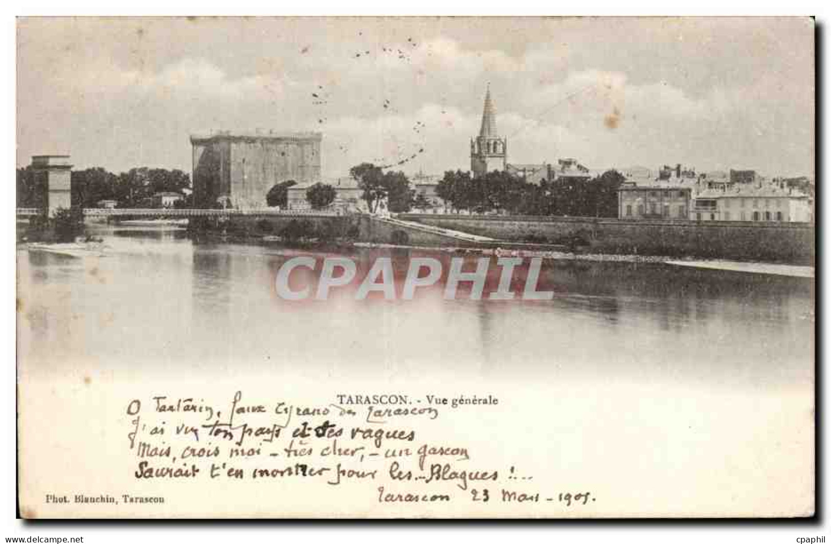 Tarascon - Vue Generale - CPA