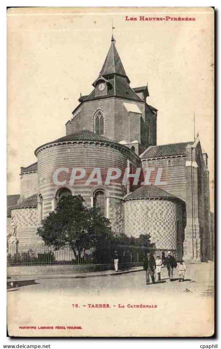 Tarbes CPA La cathedrale
