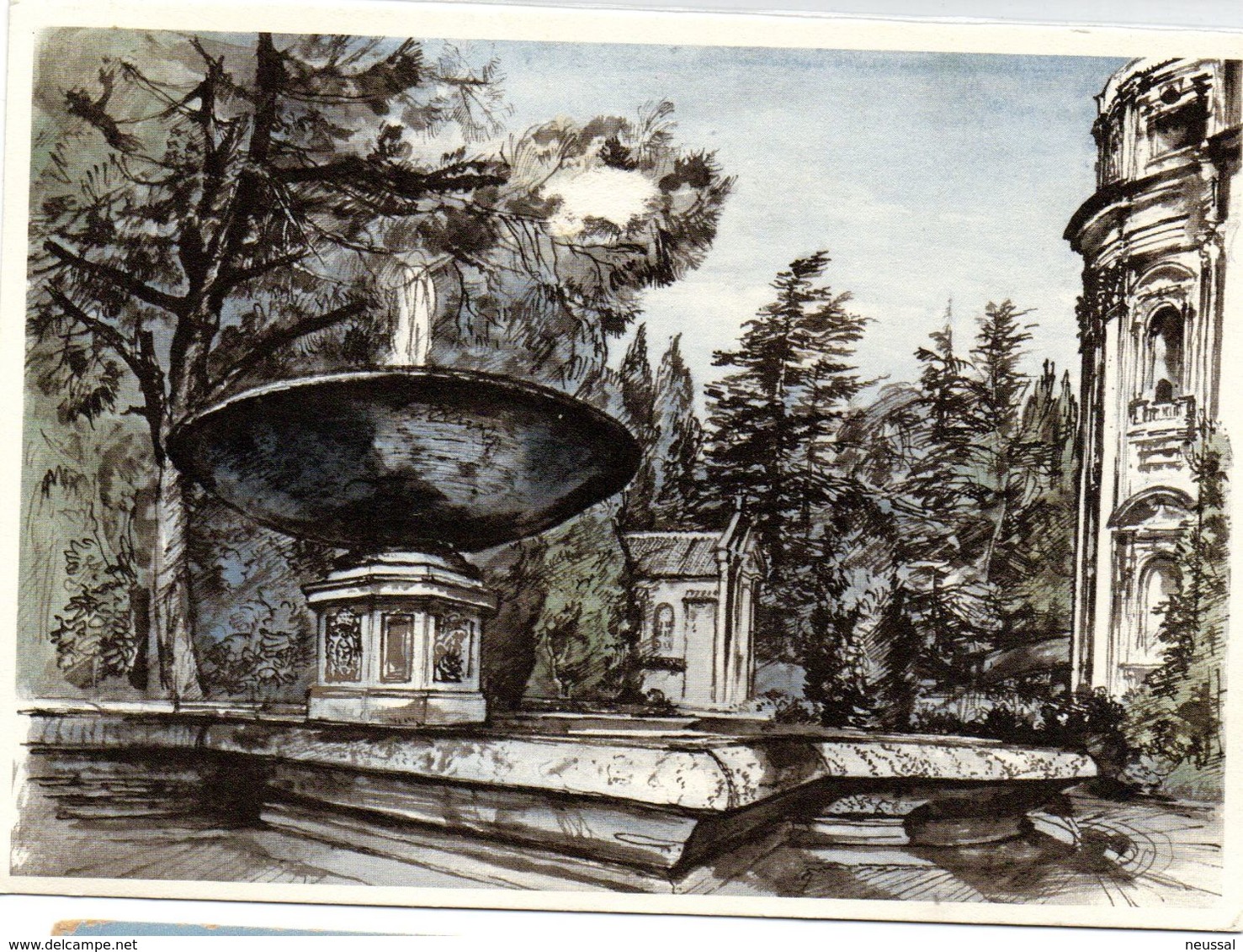 tarjeta postal  de ciudad del vaticano .