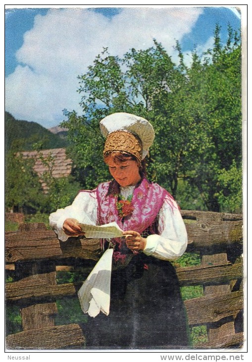 tarjeta postal  de eslovenia.