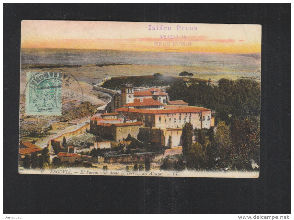 Tarjeta Segovia Terraza del Alcatraz