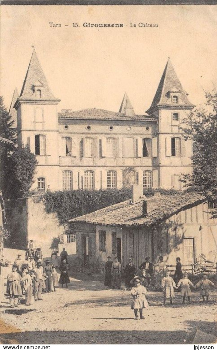 TARN  81  GIROUSSENS   LE CHATEAU
