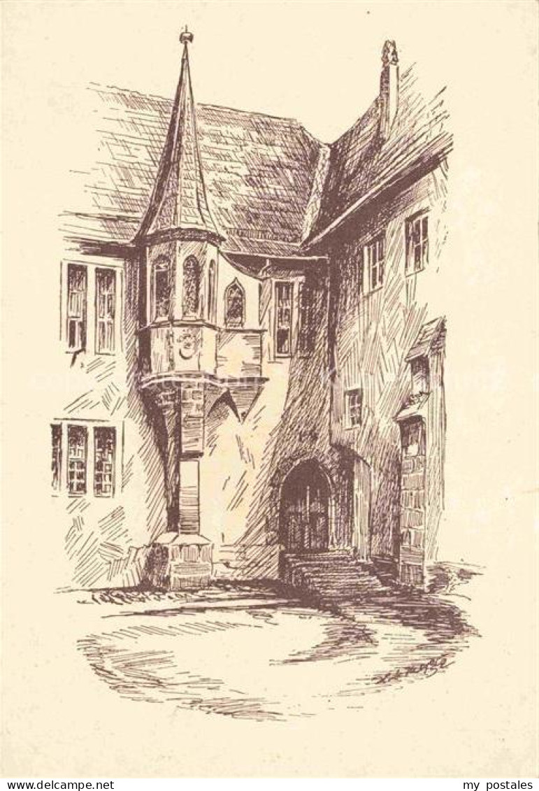 Tauberbischofsheim Schlosseingang Erker Treppenturm Wappen 1200-Jahre-Tauberbisc