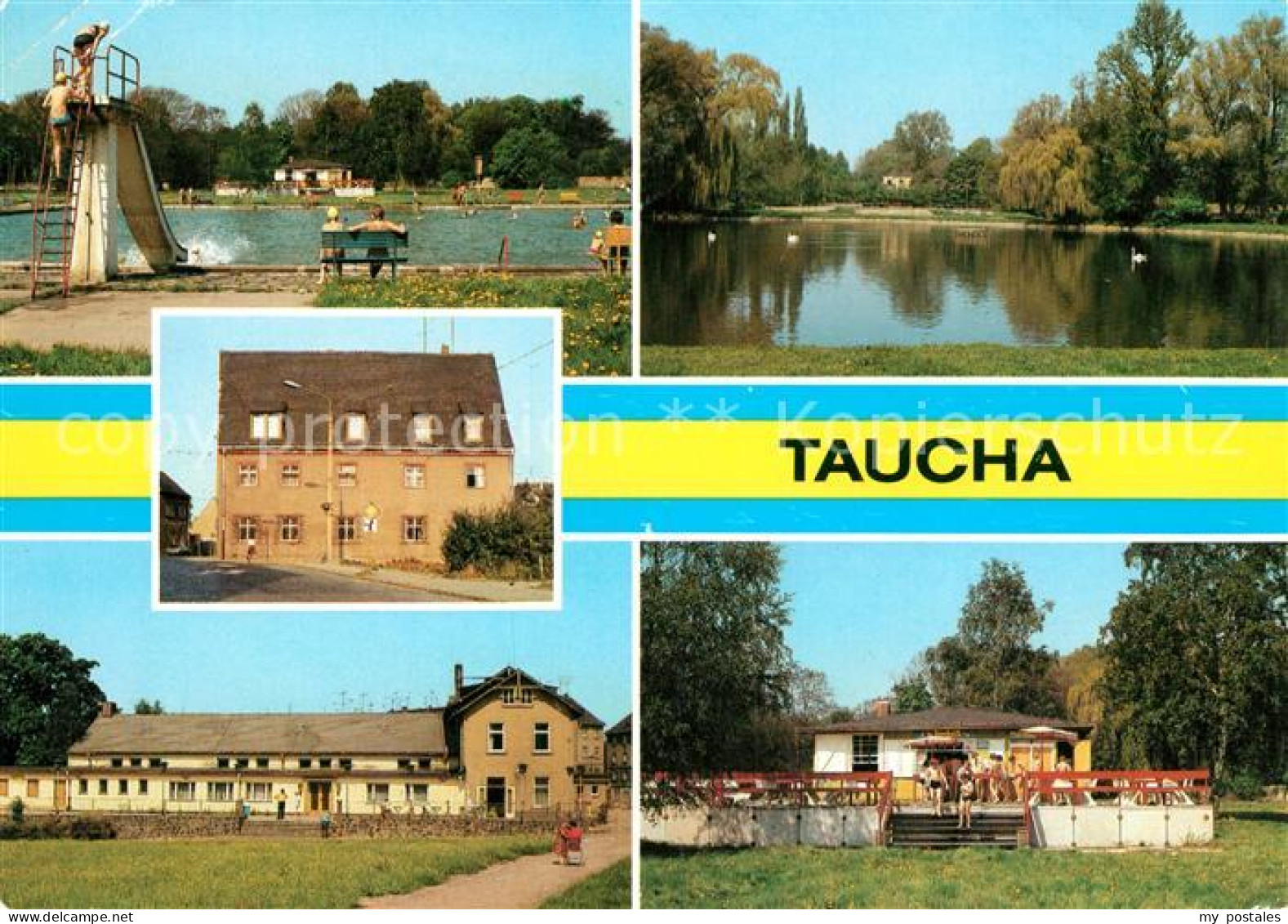 Taucha Sachsen Schoeppenwiese Kulturhaus Stadthalle