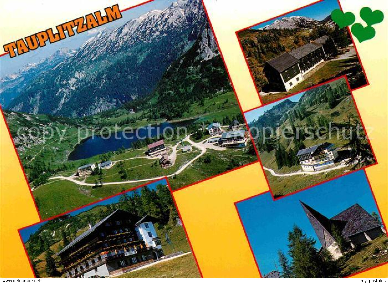 Tauplitz Fliegeraufnahme Tauplitzalm Kirche