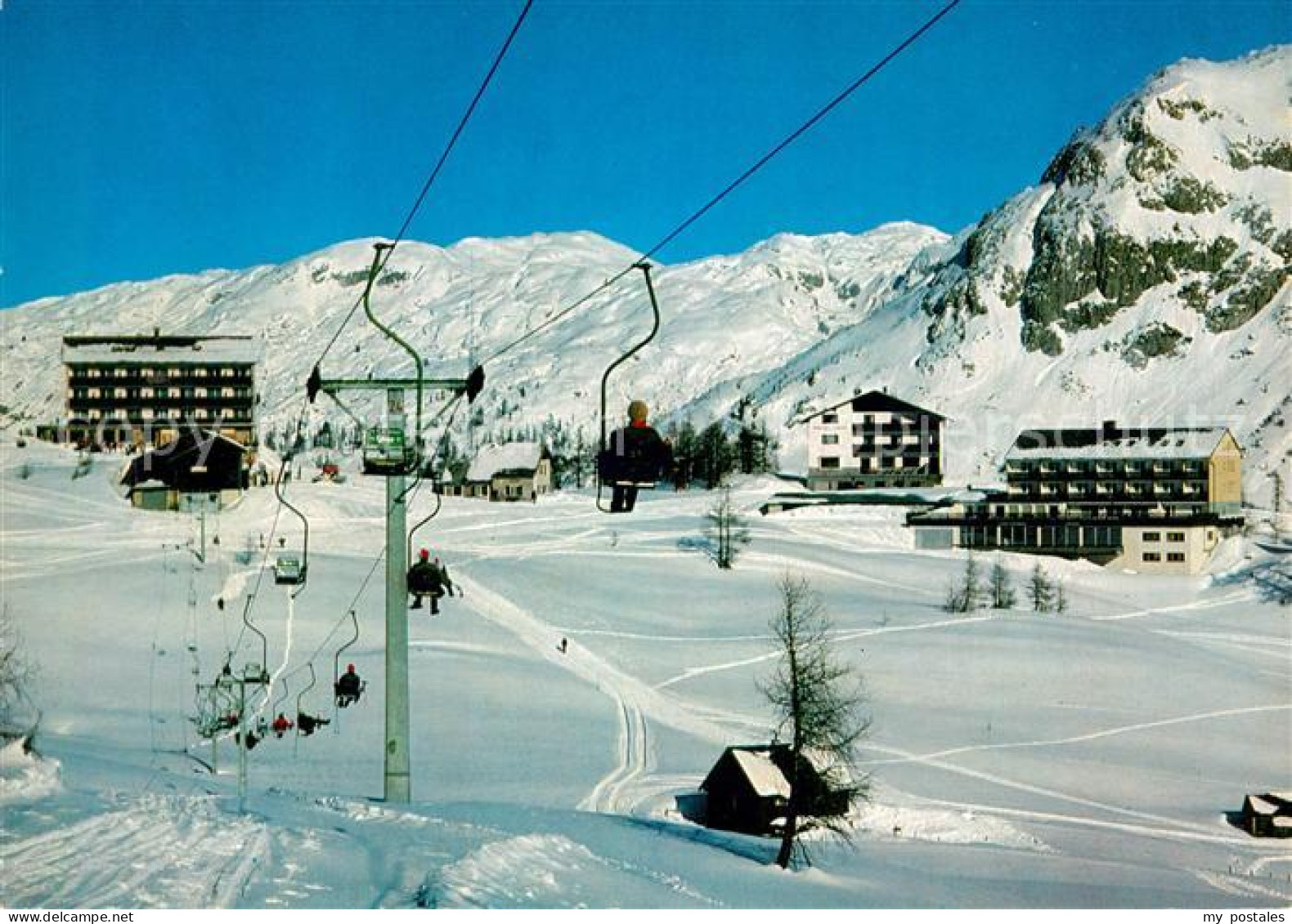 Tauplitzalm Totes Gebirge Sesselbahn