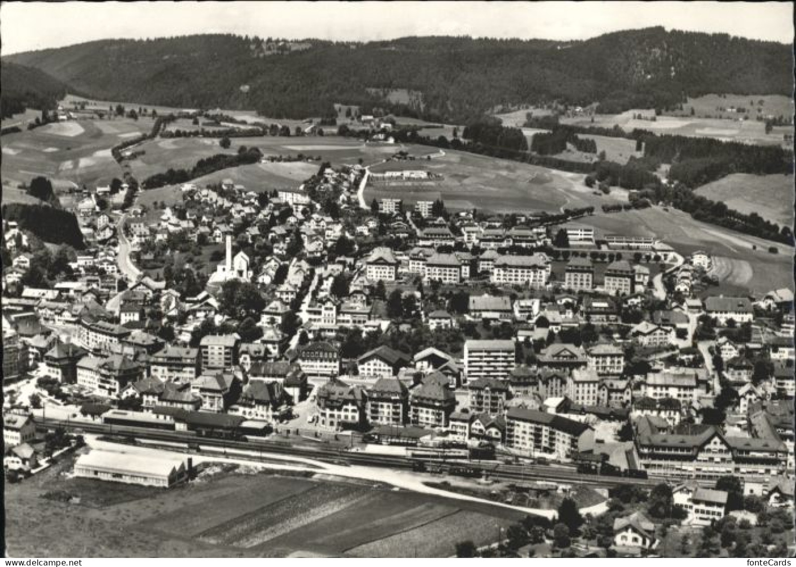 Tavannes Fliegeraufnahme