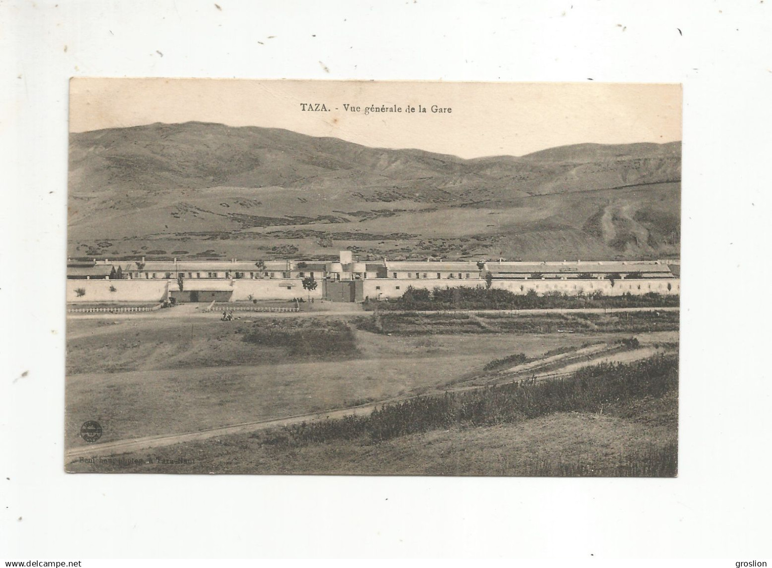 TAZA VUE GENERALE  DE LA GARE