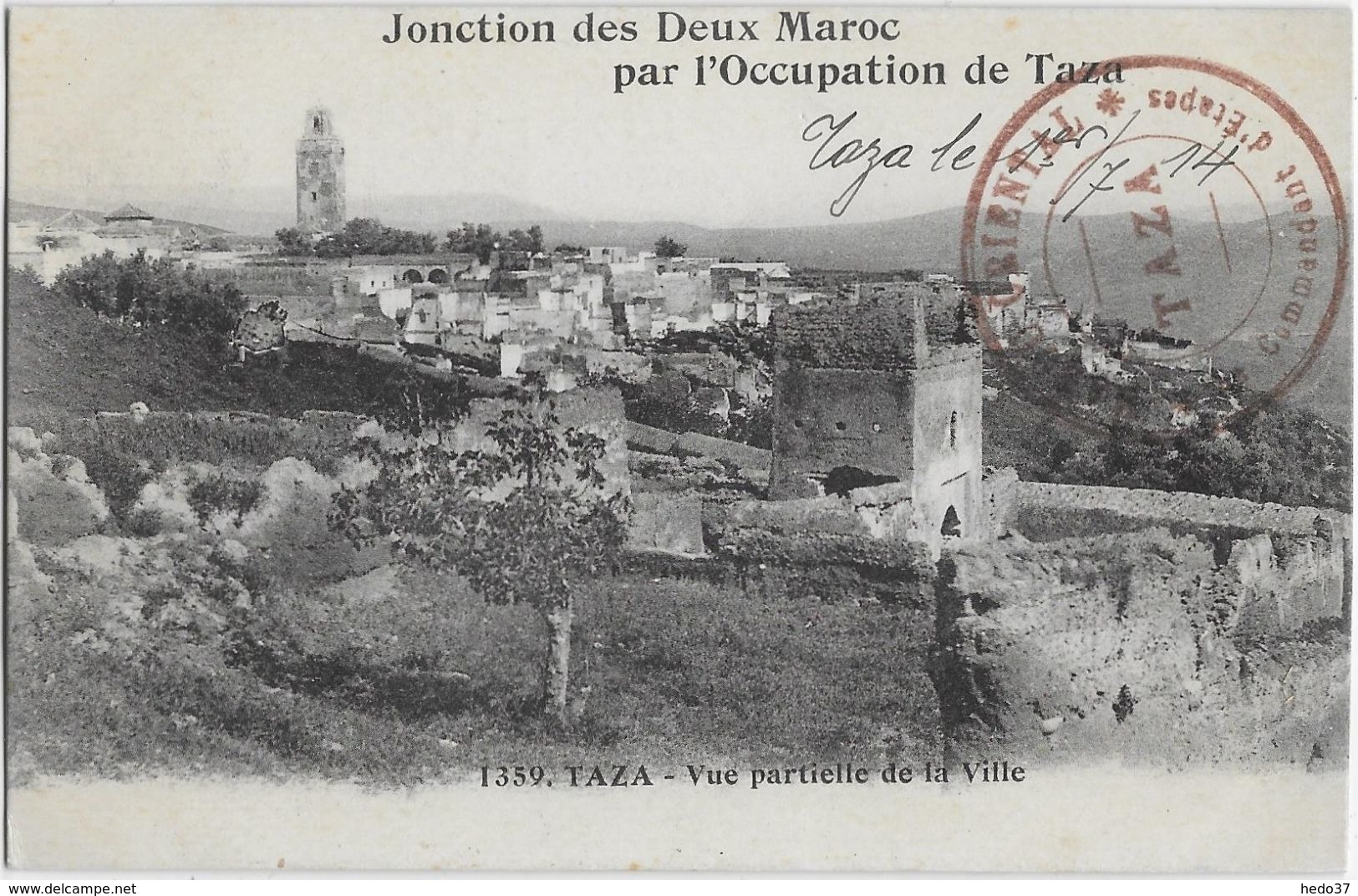 Taza - Vue partielle de la Ville