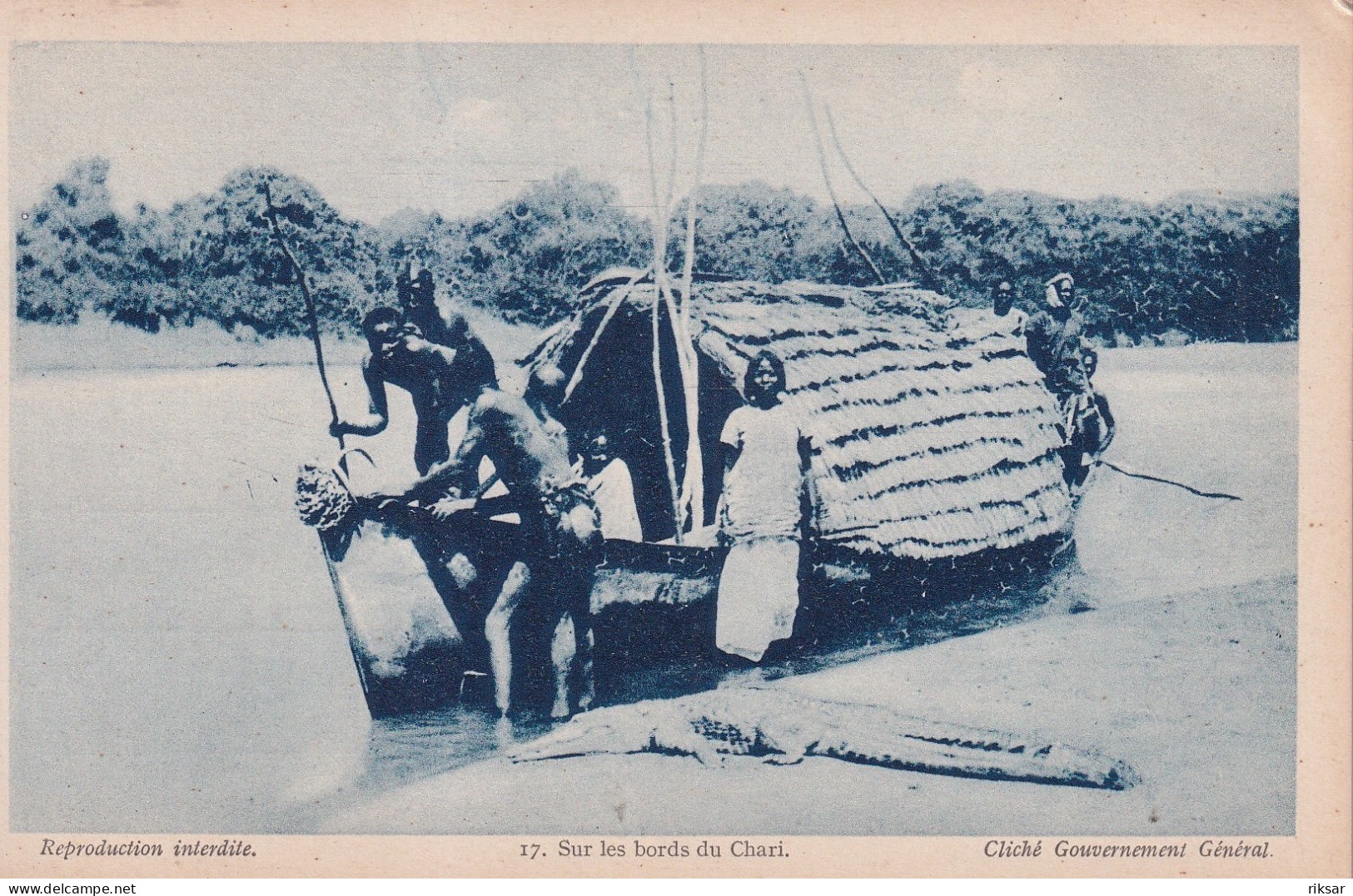 TCHAD(CHARI) BATEAU