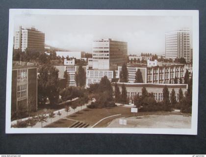 AK Tschechien Böhmen und Mähren! 1941 Zlin Bafovy zavody. 2 Farbiger Stempel. Sonderstempel. Echtfoto.